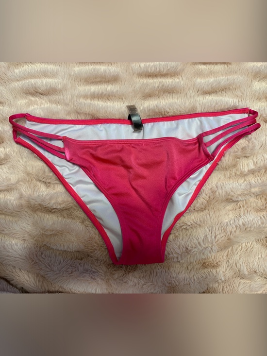 Victoria's Secret Other - Victoria's Secret Hot Pink Strappy Bikini Bottom